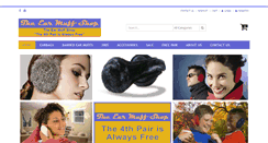 Desktop Screenshot of earmuffshop.com